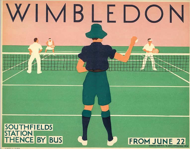 Wimbledon, 1931 by Antonije Lazovic