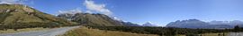 The road to mount Cook - Nieuw Zeeland