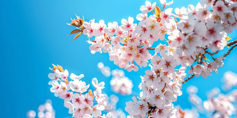 Cherry Blossom in the Sky by ByNoukk