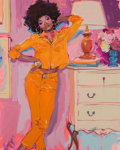 Bunte Illustration 