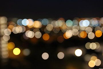Nachtgezicht over Vlissingen van Patrick Riemens