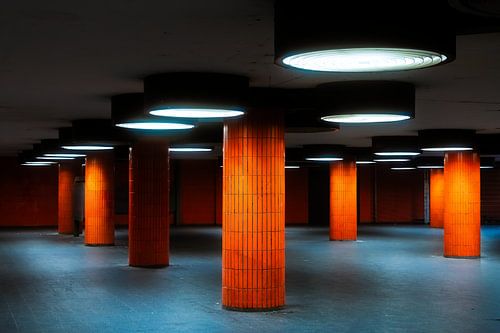 Berlijn - Beroemde metro op Messedamm