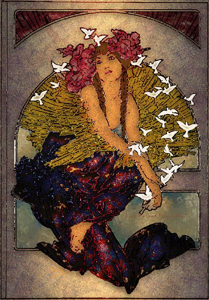 Angel Of Peace by Lutz Roland Lehn
