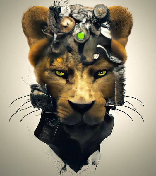 Robo Lion van Lions-Art