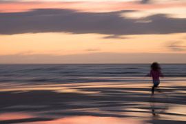 Laufen am Meer von Barbara Brolsma