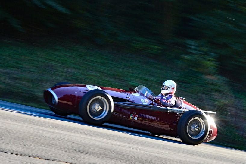 Maserati 250 F on the mountain - Eggberg Klassik 2019 - by Ingo Laue