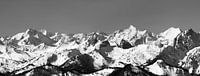 De Glockner-groep in panorama in ZW van Christa Kramer thumbnail