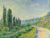Die Straße nach Vétheuil, Claude Monet von Meisterhafte Meister Miniaturansicht