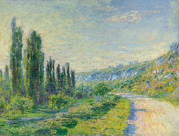 De weg naar Vétheuil, Claude Monet