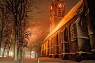 Kerk in de sneeuw von Robin Pics (verliefd op Utrecht) Miniaturansicht