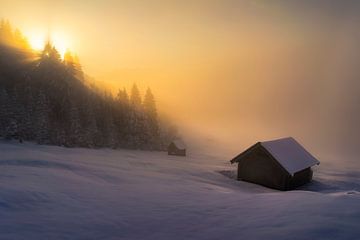 Snow World - Geroldsee van Vincent Fennis
