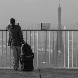 Leaving Paris by Robert Oostmeijer