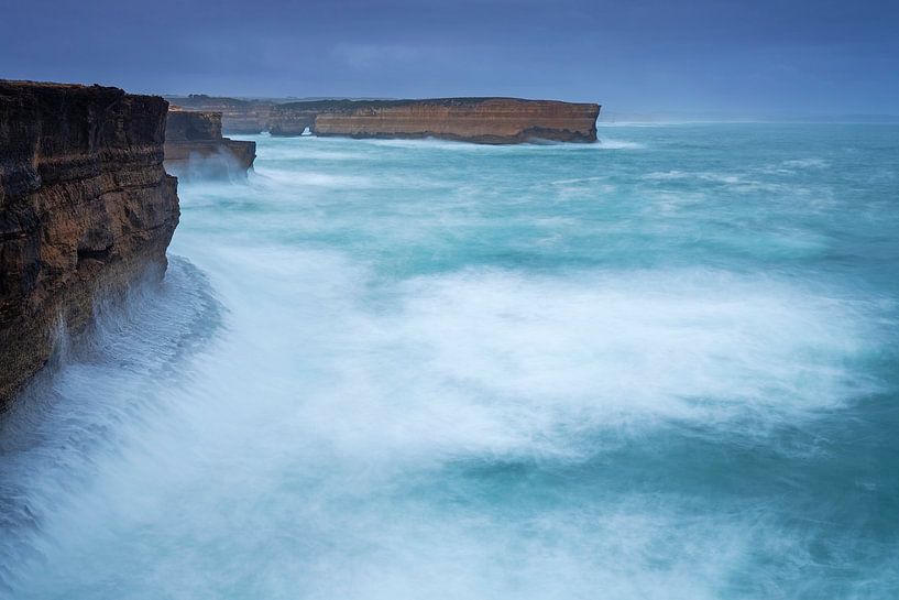 Storm on the Great Ocean Road in Victoria, Australia. by Jiri Viehmann