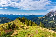 Mountain landscape "Happiness is: Views in the mountains" by Coen Weesjes thumbnail
