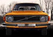Volvo 144 in antiek geel van aRi F. Huber thumbnail
