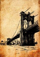 Brooklyn Bridge Skizze