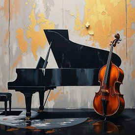 Klavier und Cello - Vintage von Liona Toussaint