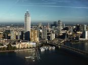 Rotterdam - City view - Skyline Rotterdam - Zon - Marja Suur (9) van Marja Suur thumbnail