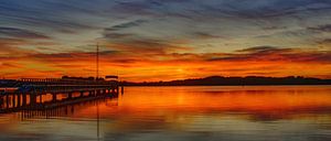 Abend in der Mecklenburgischen Seenplatte
