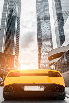 Lamborghini stadscruise van Milan Markovic