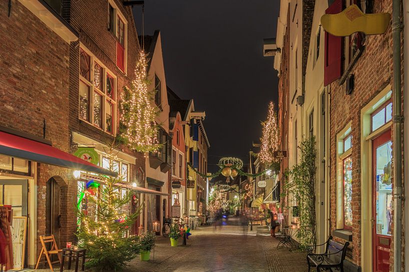 Bergkwartier Deventer kerstsfeer Dickens van Han Kedde