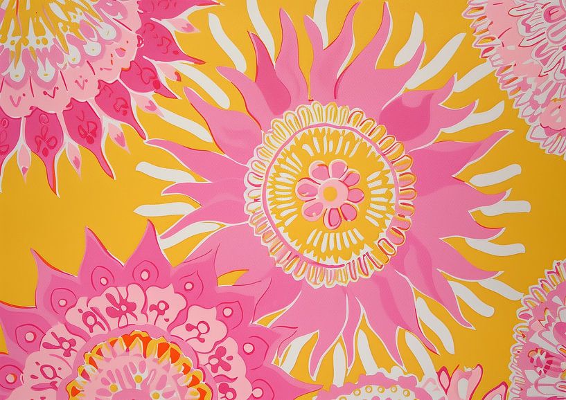 Zon en Bloesem van Liv ter Riet