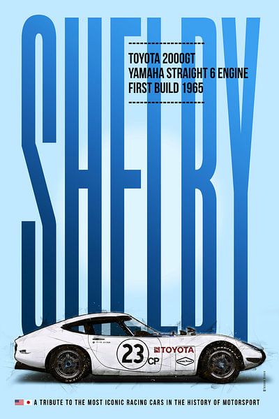 Shelby Toyota 2000GT Tribute by Theodor Decker
