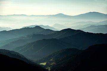 Erwachen im österreichischen Lachtal von Jarno van Osch