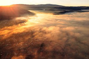 Wernigerode sous une couche de nuages