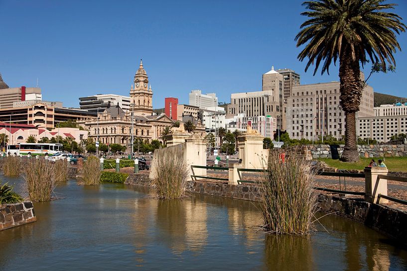 Stadhuis van Kaapstad, Kaapstad, Zuid-Afrika van Peter Schickert