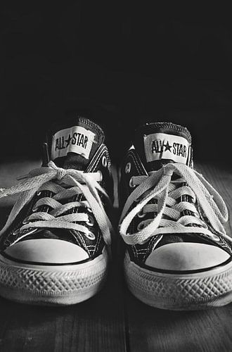 All Star Turnschuhe in Schwarz-Weiß