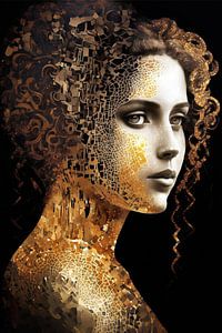 Glitzer und Gold