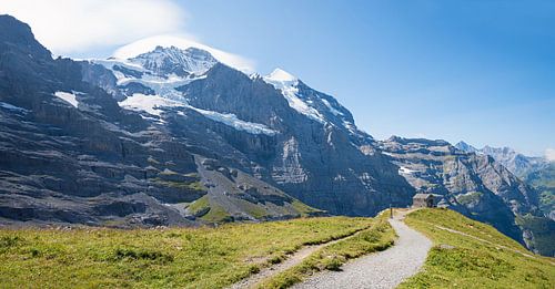 wandelroute Kleine Scheidegg, Jungfrau berg