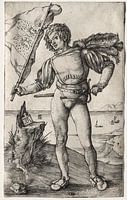 Der burgundische Fahnenträger, Albrecht Dürer