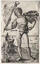 Der burgundische Fahnenträger, Albrecht Dürer von De Canon Miniaturansicht