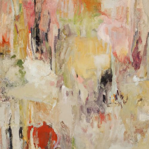 Peinture abstraite "pastel"