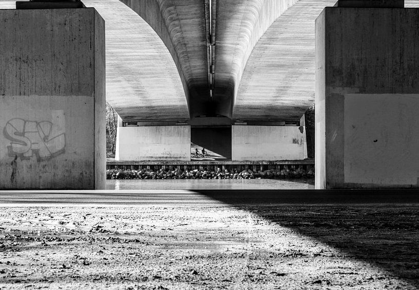 Series Cyclists 3 by Lisanne Schuiling