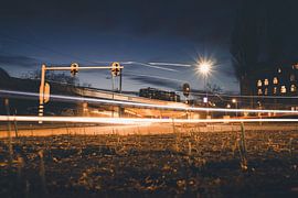 Amsterdam bei Nacht | Ost von Roel Timmermans