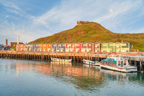 Lobster shacks on Heligoland