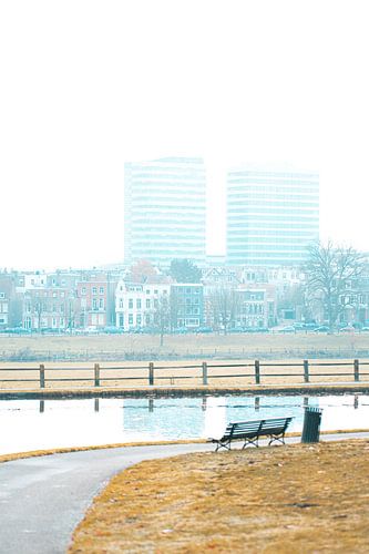 Contrast tussen stad en natuur