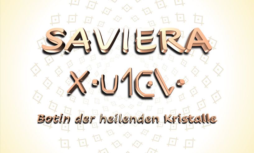 SAVIERA-Botin der heilenden Kristalle-URSPRUNGSNAME - sample image by SHANA-Lichtpionier