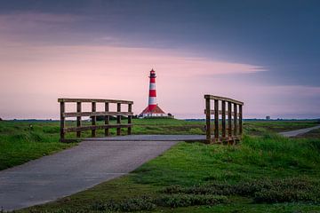 Westerhever lighthouse by Hanse& Küsten Fotografie