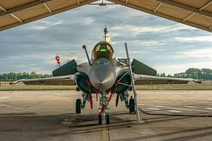 Dassault Rafale im Schutzraum.