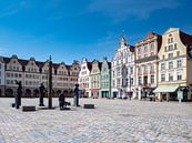 Altstadt von Rostock an der Ostsee von Animaflora PicsStock Miniaturansicht