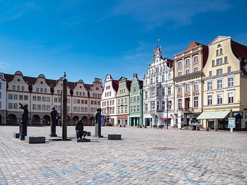 Altstadt von Rostock an der Ostsee von Animaflora PicsStock
