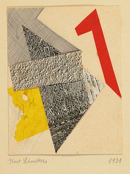 Kurt Schwitters - Sans titre (1931) sur Peter Balan