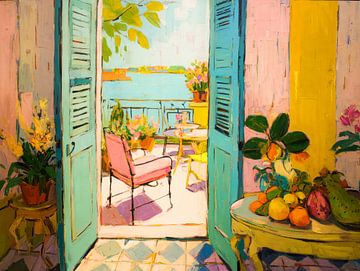 Sonnenbeschienene Terrasse - eine Einladung zur Ruhe von But First Framing