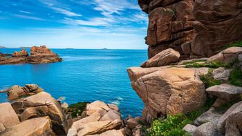 Rosa Felsen | Rosa Küste in der Bretagne