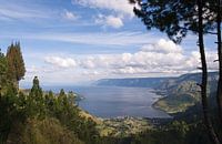 Blick auf den Toba-See in Sumatra.