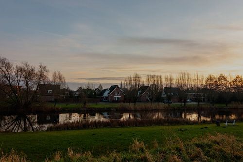 Oud Gastel au soleil du soir